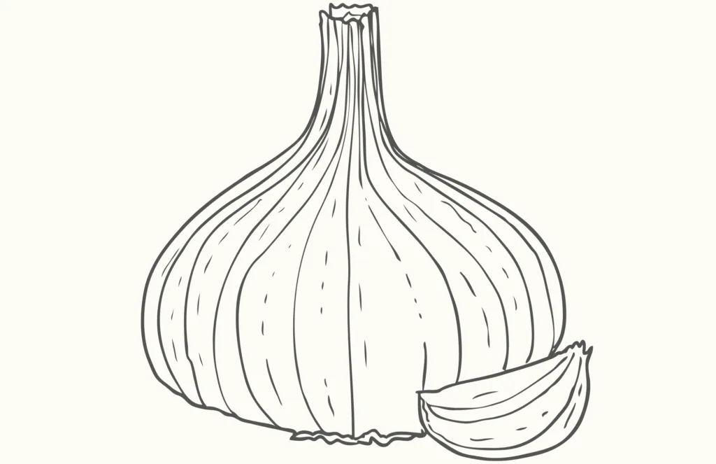 Woody's Pizza Garlic Clip Art