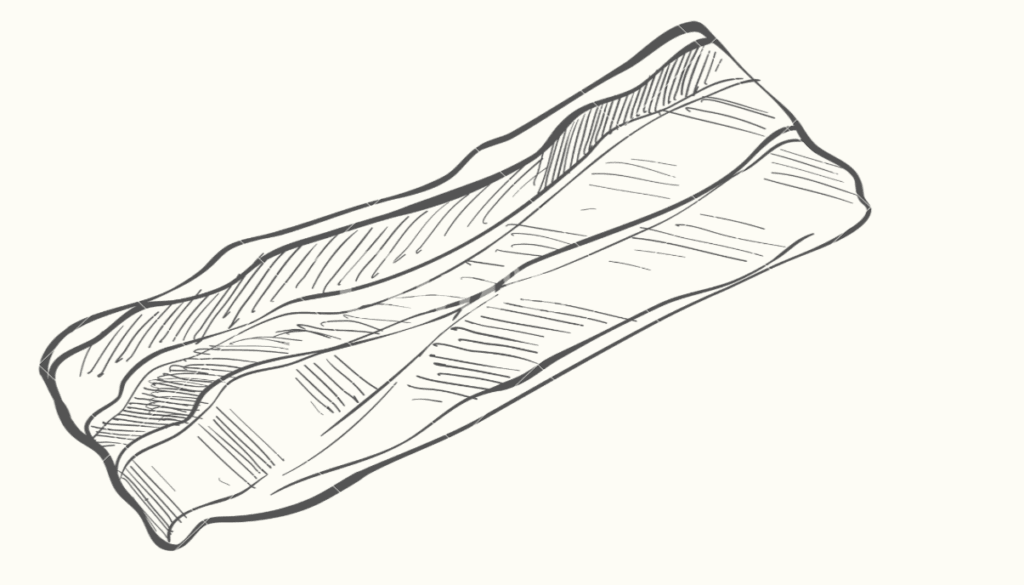 Woody's Pizza Pancetta Clip Art