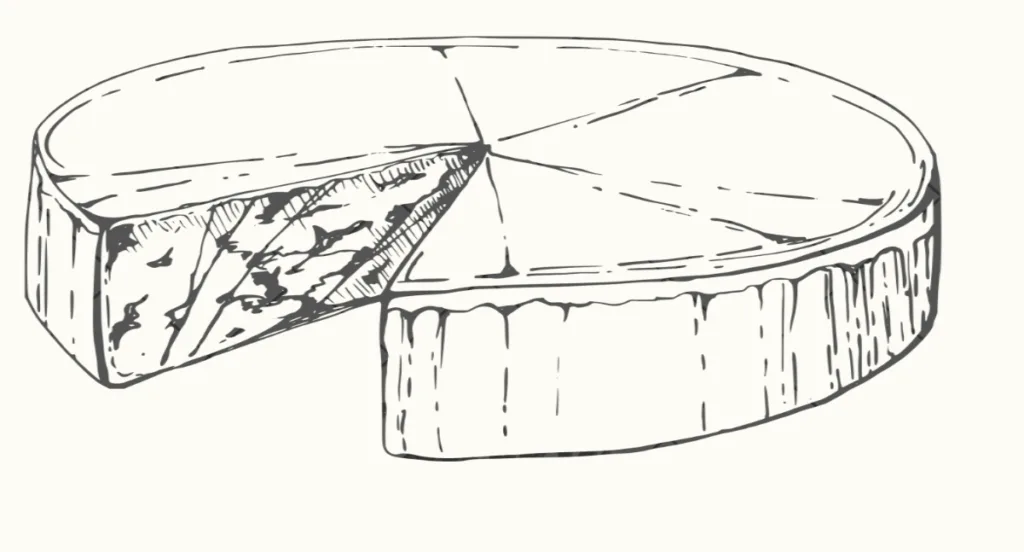 Woody's Pizza Brie Cheese Clip Art